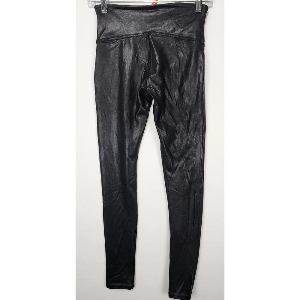 Spanx Women's Sporty Workout Black Leggins Size M - Picture 8 of 8